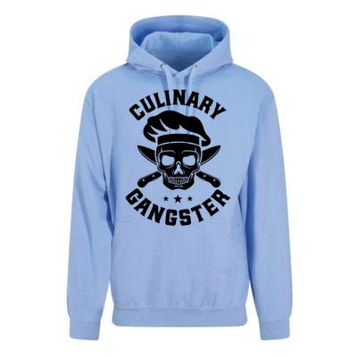 Chef Knife Skull Gangster Culinary Gangster Gift Funny Gift Unisex Surf Hoodie