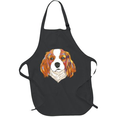 Cavalier King Spaniel Colorful Dog Apron