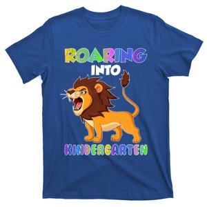 Cute Kindergarten School Tiger Roaring Kindergarten Great Gift T-Shirt