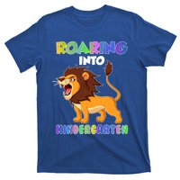 Cute Kindergarten School Tiger Roaring Kindergarten Great Gift T-Shirt