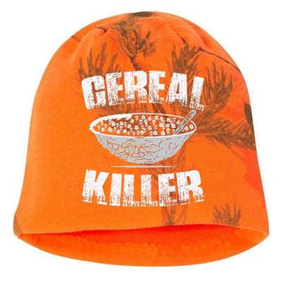 Cereal Killer Spooky Skull Gothic Culture Halloween Goth Kati - Camo Knit Beanie