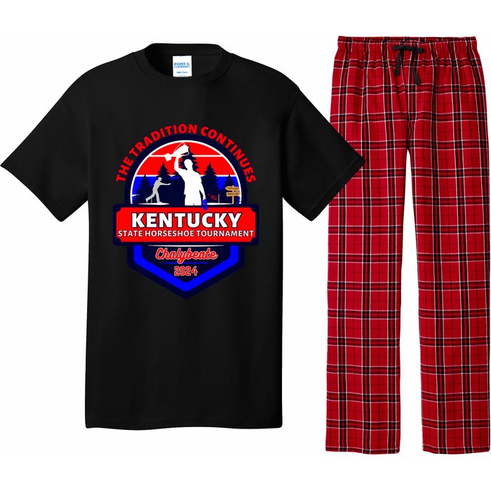 Chalybeate Ky State Horseshoe Pitching Tournament 2024 Pajama Set