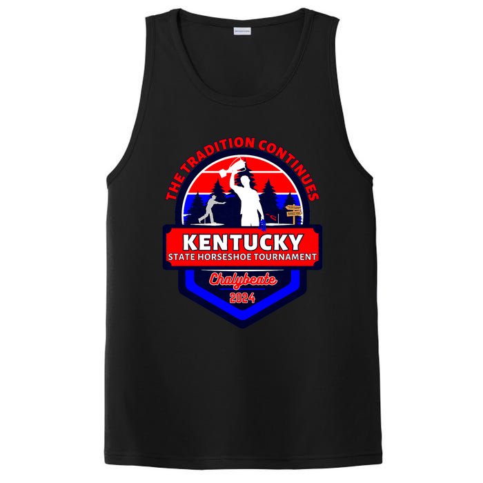 Chalybeate Ky State Horseshoe Pitching Tournament 2024 PosiCharge Competitor Tank