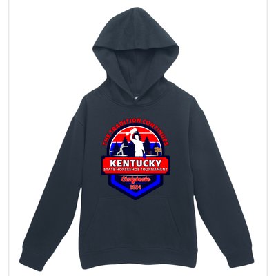 Chalybeate Ky State Horseshoe Pitching Tournament 2024 Urban Pullover Hoodie