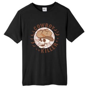 Cow Killer Skull Halloween Western Cow Country Gift Tall Fusion ChromaSoft Performance T-Shirt