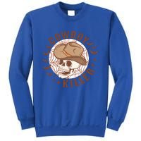 Cow Killer Skull Halloween Western Cow Country Gift Sweatshirt