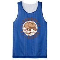 Cow Killer Skull Halloween Western Cow Country Gift Mesh Reversible Basketball Jersey Tank