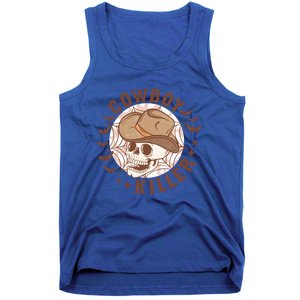 Cow Killer Skull Halloween Western Cow Country Gift Tank Top