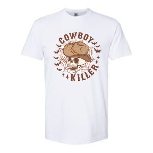 Cow Killer Skull Halloween Western Cow Country Gift Softstyle CVC T-Shirt