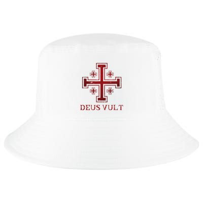 Catholic Knight Templar Crusader Cross Cool Comfort Performance Bucket Hat