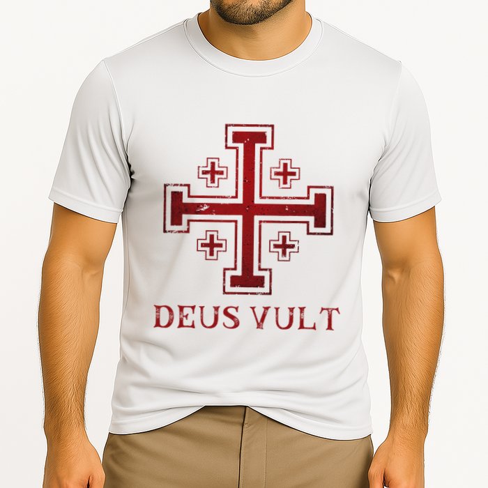 Catholic Knight Templar Crusader Cross Performance Shirt