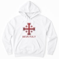 Catholic Knight Templar Crusader Cross Hoodie