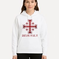 Catholic Knight Templar Crusader Cross Hoodie