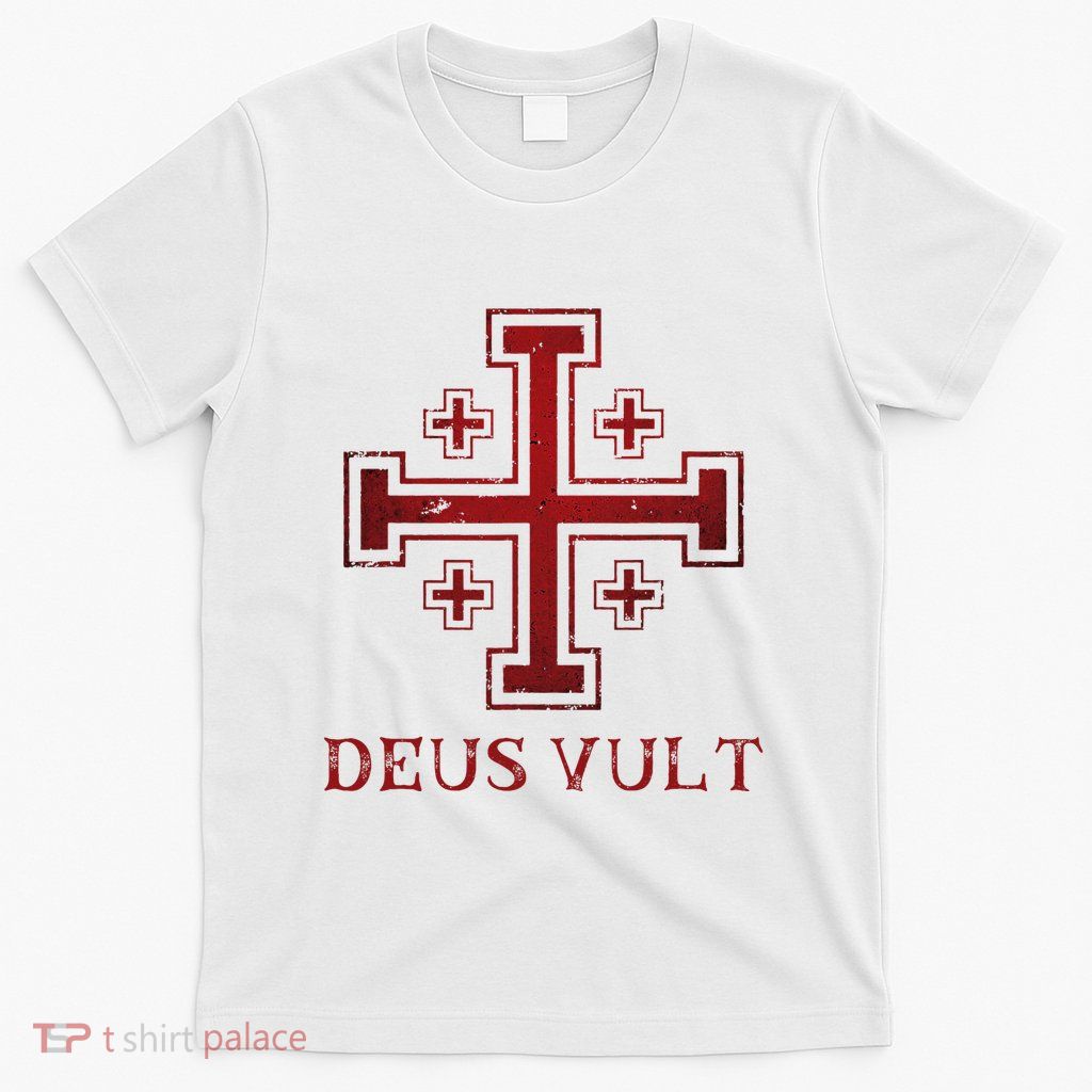 Catholic Knight Templar Crusader Cross T-Shirt