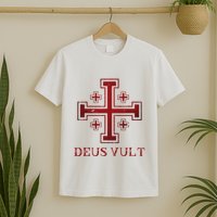 Catholic Knight Templar Crusader Cross T-Shirt