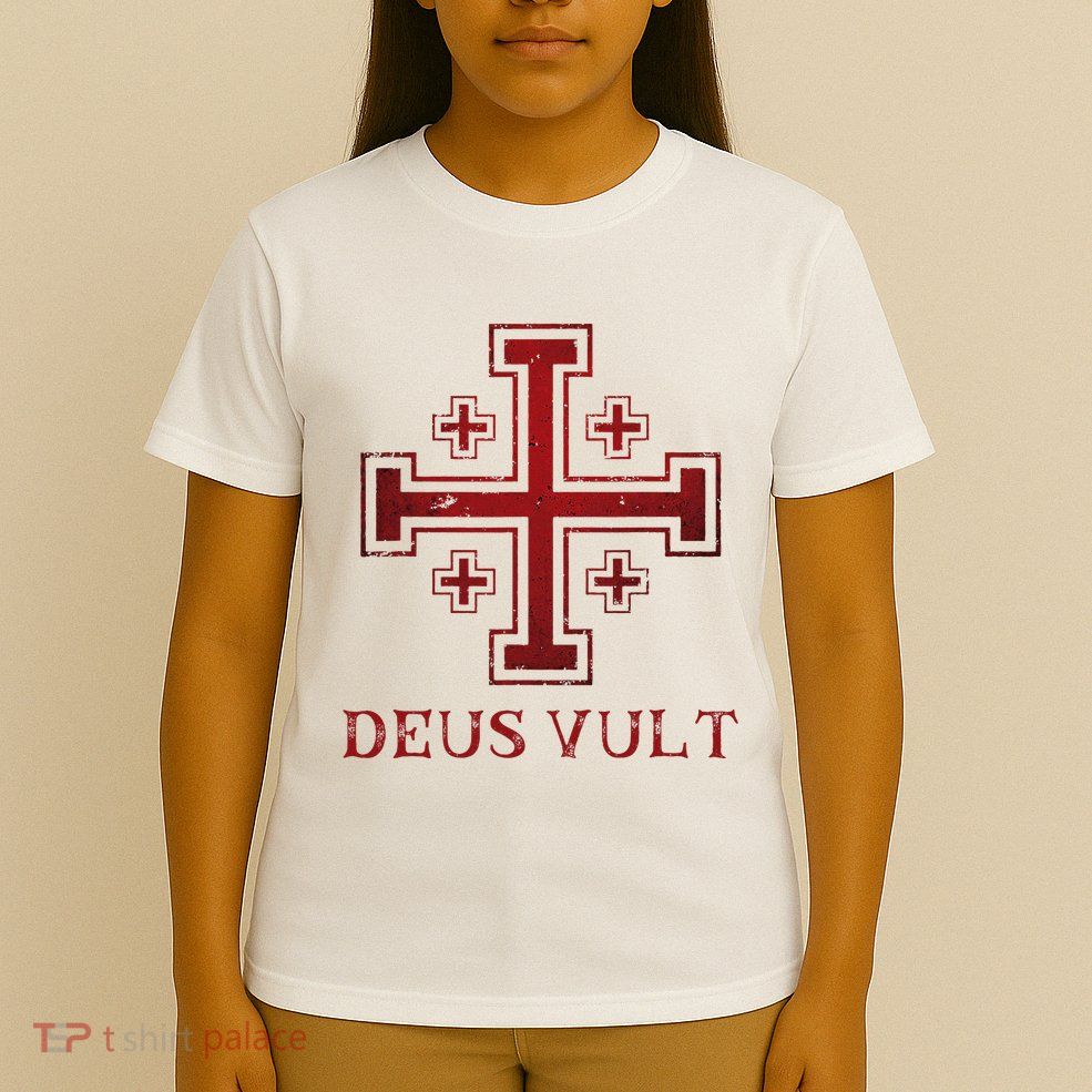 Catholic Knight Templar Crusader Cross T-Shirt