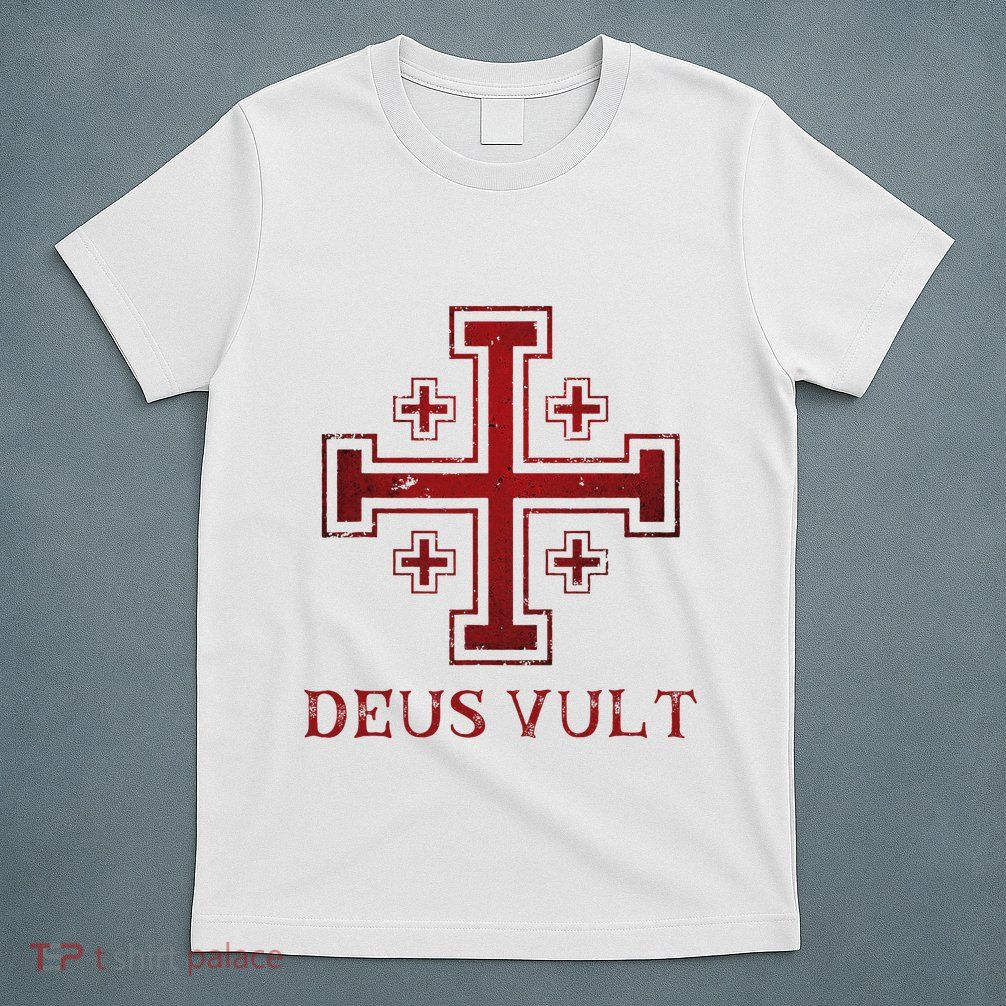 Catholic Knight Templar Crusader Cross T-Shirt