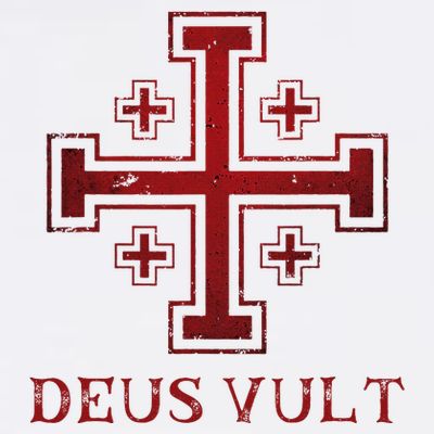Catholic Knight Templar Crusader Cross T-Shirt