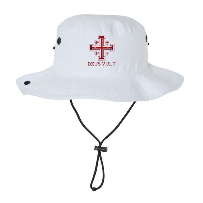 Catholic Knight Templar Crusader Cross Bucket Hat