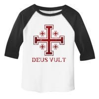 Catholic Knight Templar Crusader Cross Toddler Fine Jersey T-Shirt