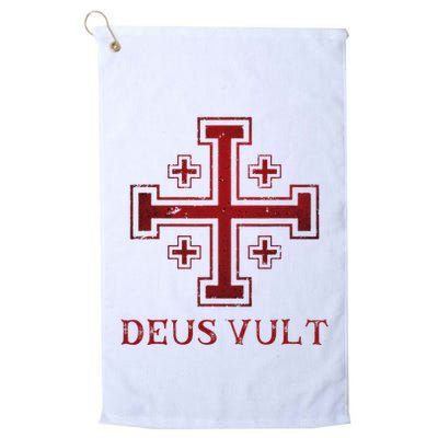 Catholic Knight Templar Crusader Cross Golf Towel