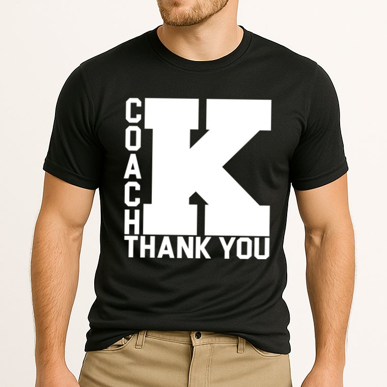 Coach K Thank You Cooling Performance Crew T-Shirt