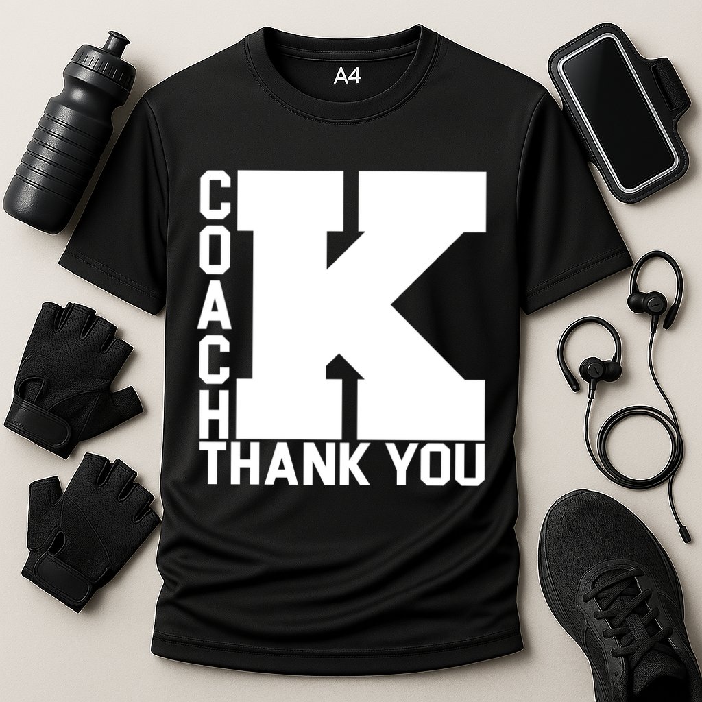 Coach K Thank You Cooling Performance Crew T-Shirt