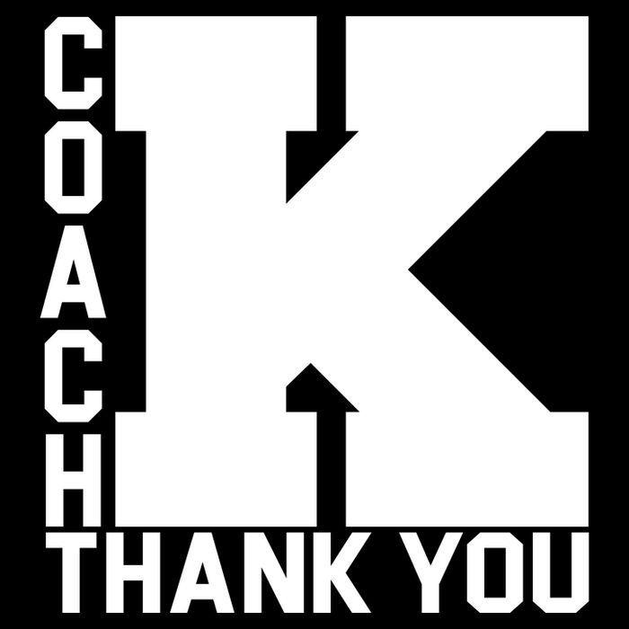 Coach K Thank You Cooling Performance Crew T-Shirt