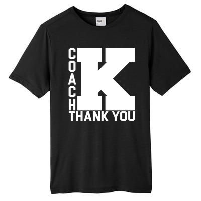 Coach K Thank You Tall Fusion ChromaSoft Performance T-Shirt