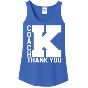 Coach K Thank You Ladies Essential Tank