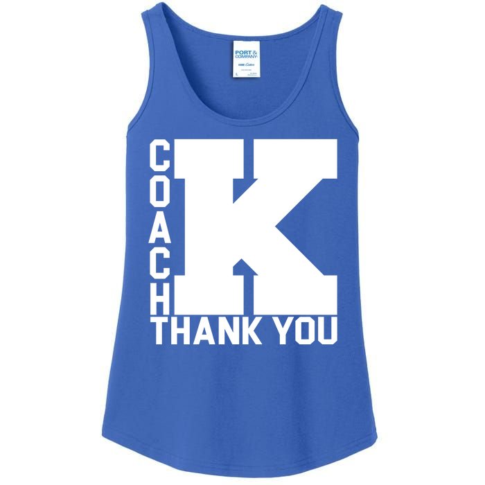 Coach K Thank You Ladies Essential Tank