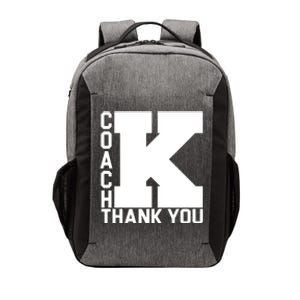 Coach K Thank You Vector Backpack