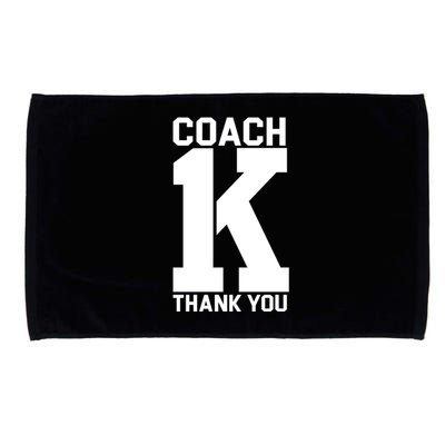 Coach K Thank You College Microfiber Hand Towel