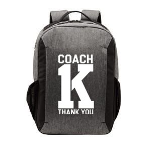 Coach K Thank You College Vector Backpack