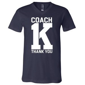 Coach K Thank You College V-Neck T-Shirt