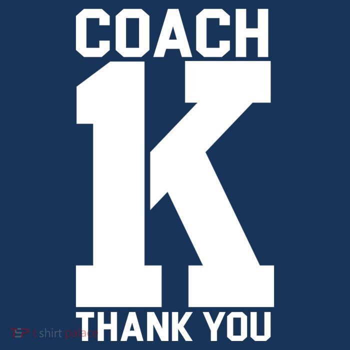 Coach K Thank You College Women's V-Neck T-Shirt