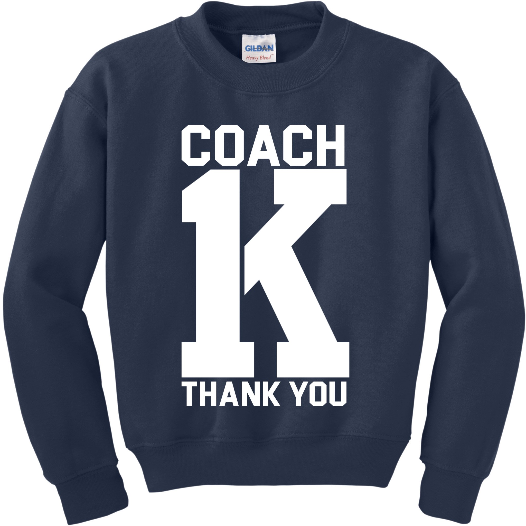 Coach K Thank You College Kids Sweatshirt