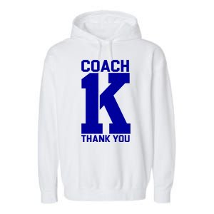 Coach K Thank You College Garment-Dyed Fleece Hoodie