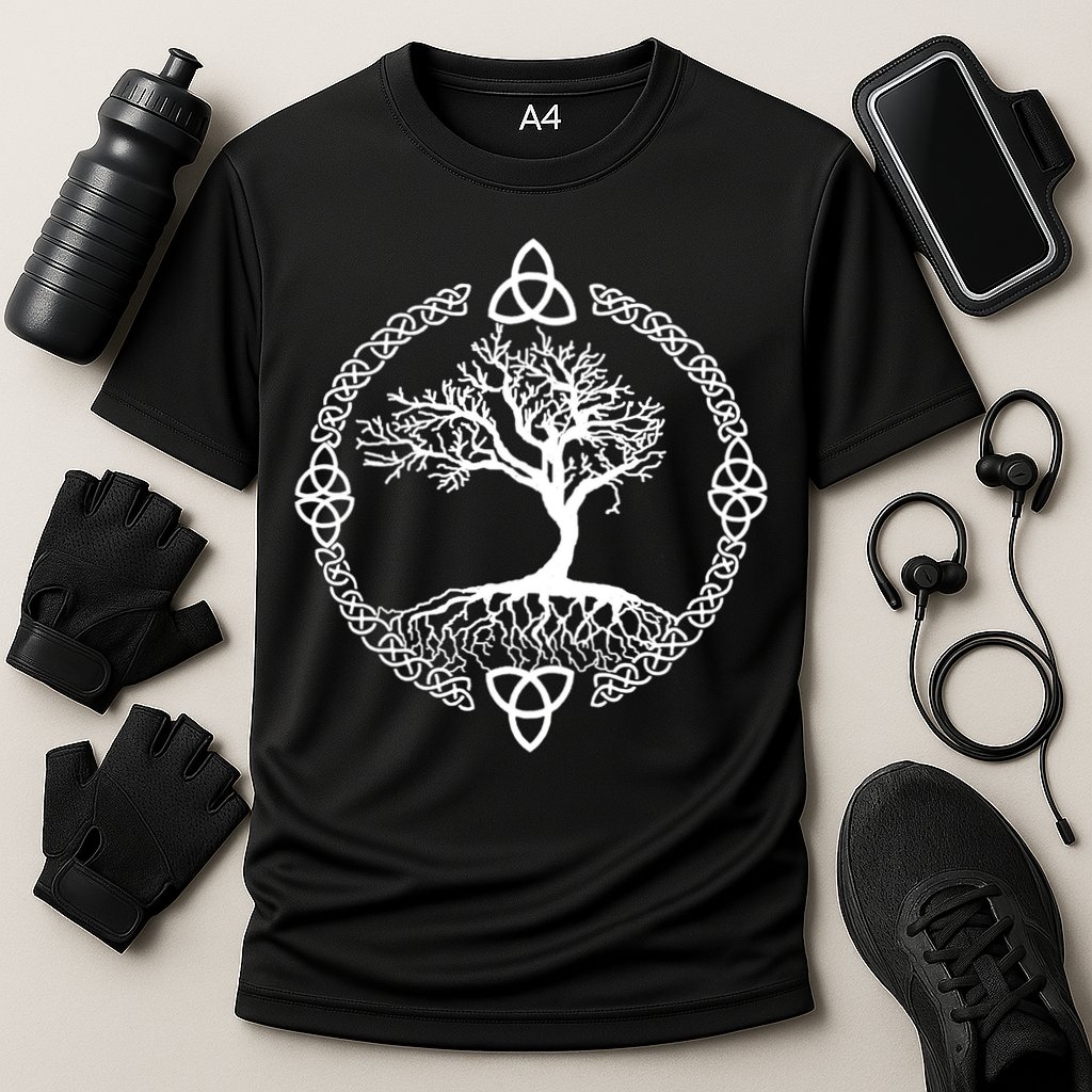Celtic Knot Tree of Life Yggdrasill Performance Shirt