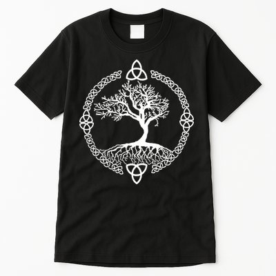 Celtic Knot Tree of Life Yggdrasill Tall T-Shirt