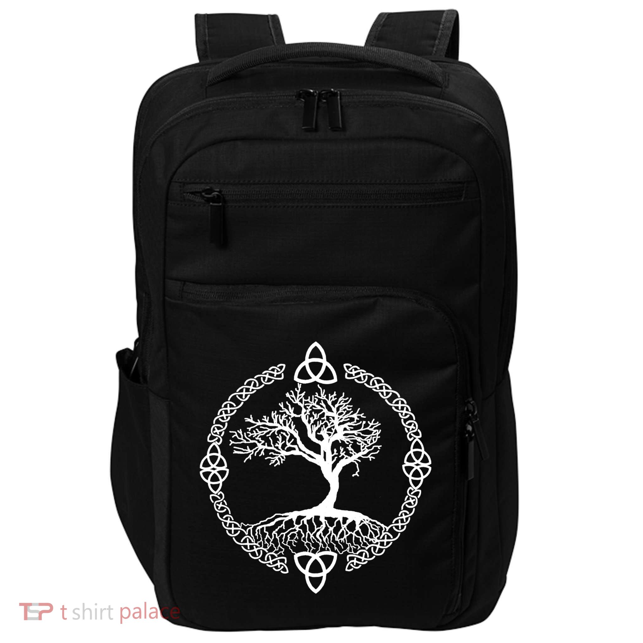Celtic Knot Tree of Life Yggdrasill Impact Tech Backpack