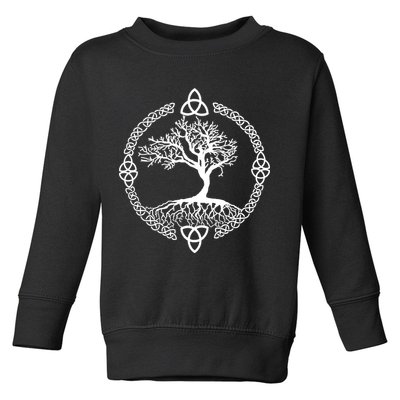 Celtic Knot Tree of Life Yggdrasill Toddler Sweatshirt
