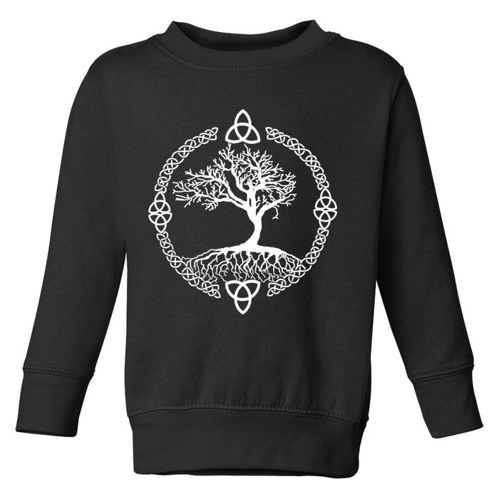 Celtic Knot Tree of Life Yggdrasill Toddler Sweatshirt