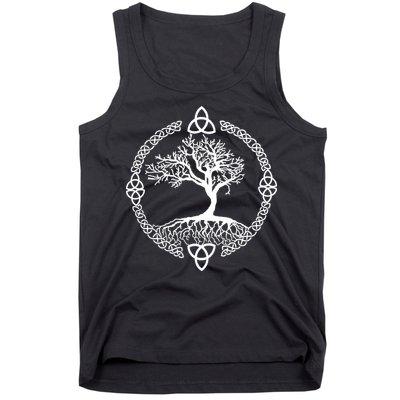 Celtic Knot Tree of Life Yggdrasill Tank Top