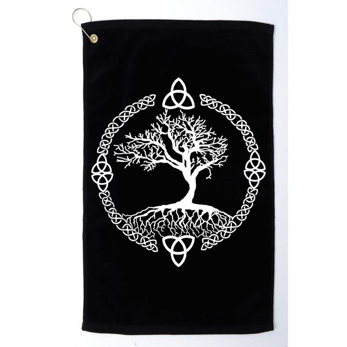 Celtic Knot Tree of Life Yggdrasill Golf Towel