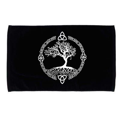 Celtic Knot Tree of Life Yggdrasill Microfiber Hand Towel