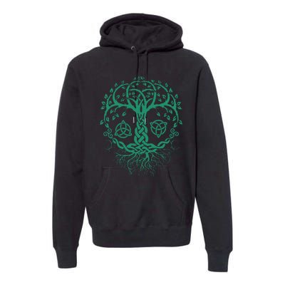 Celtic Knot Tree Of Life  Tree Of Life Viking Premium Hoodie