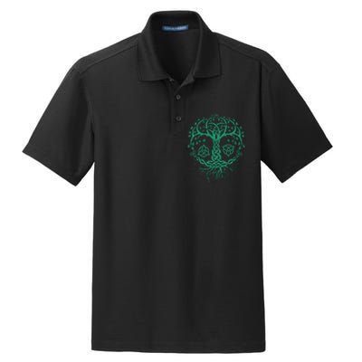 Celtic Knot Tree Of Life  Tree Of Life Viking Dry Zone Grid Polo