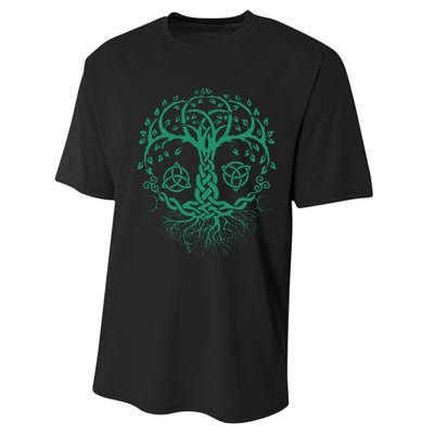 Celtic Knot Tree Of Life  Tree Of Life Viking Performance Sprint T-Shirt