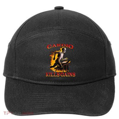 Cardio Kills The Gains Tank Top 7-Panel Snapback Hat